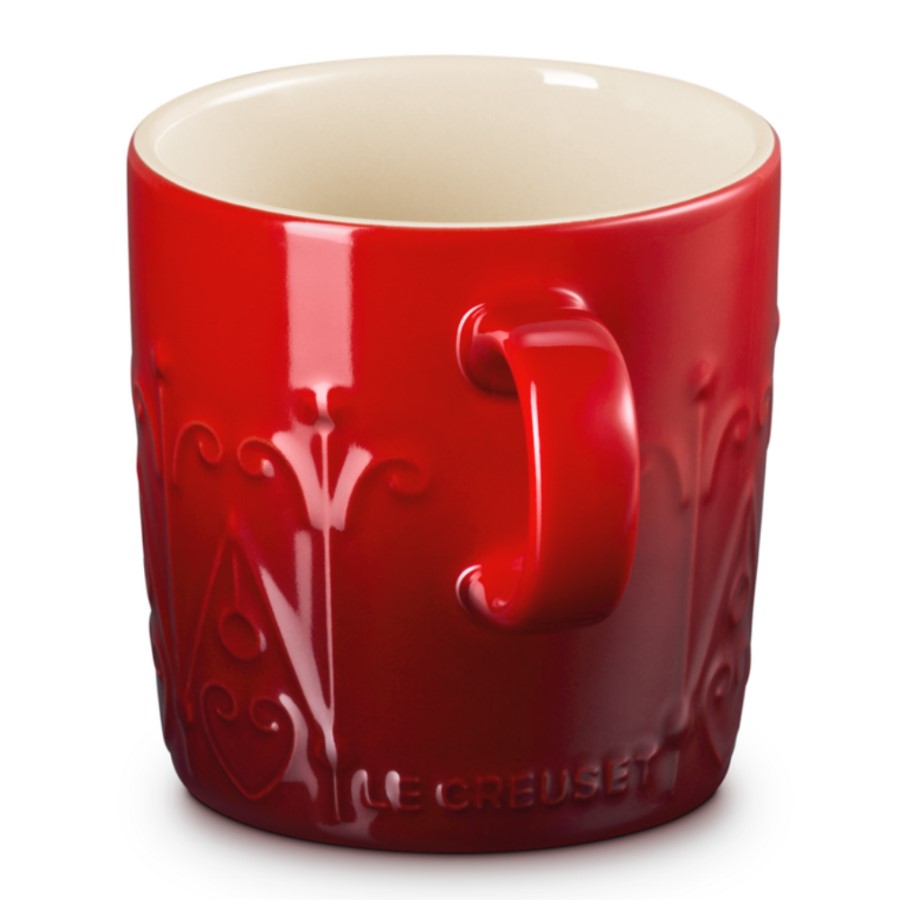additioanl image for  Le Creuset London Coffee Mug Cerise 350m 